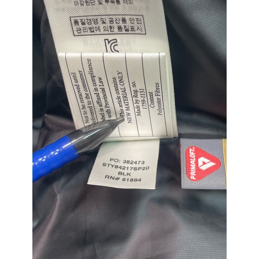Patagonia Nano Puff Jacket Women's M Black Insulated Zip Front Logo - Picture 11 of 11
